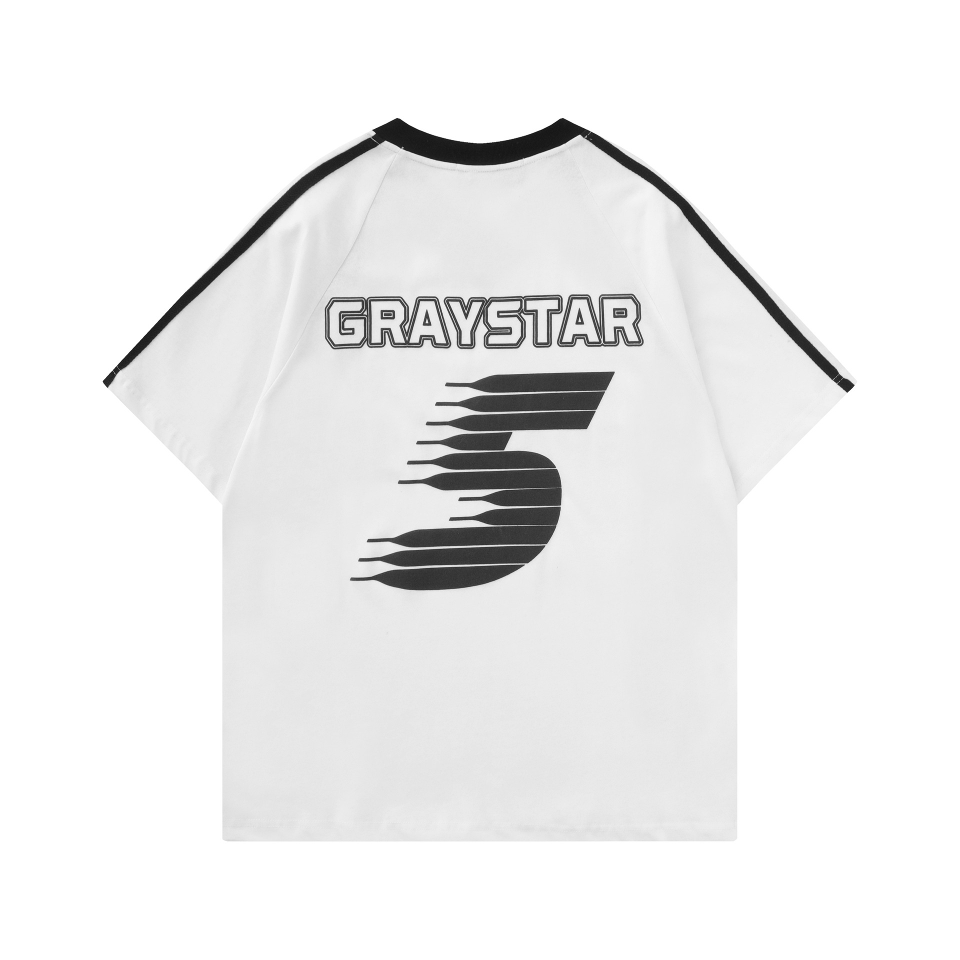 [당일발송/주문폭주] 가바바  남녀공용 더블 스트라이프 V넥 오버핏 반팔 티셔츠 G77194 (빅사이즈 S~XL) 상세 이미지 7